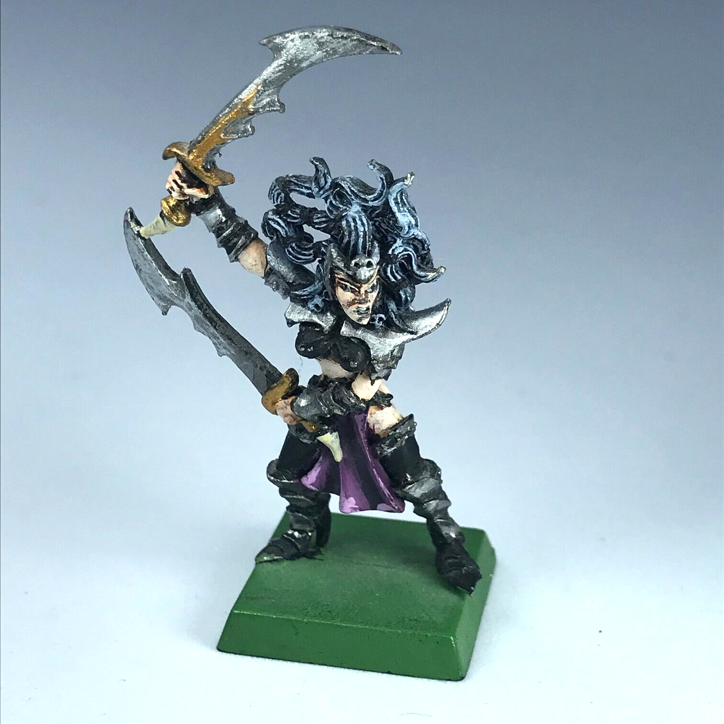 Classic Metal Dark Elves Elf Witch Elf Warrior - Warhammer Fantasy X11793