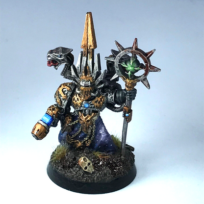 Iron Warriors Sorcerer Space Marines - Painted - Warhammer 40K GW X7468