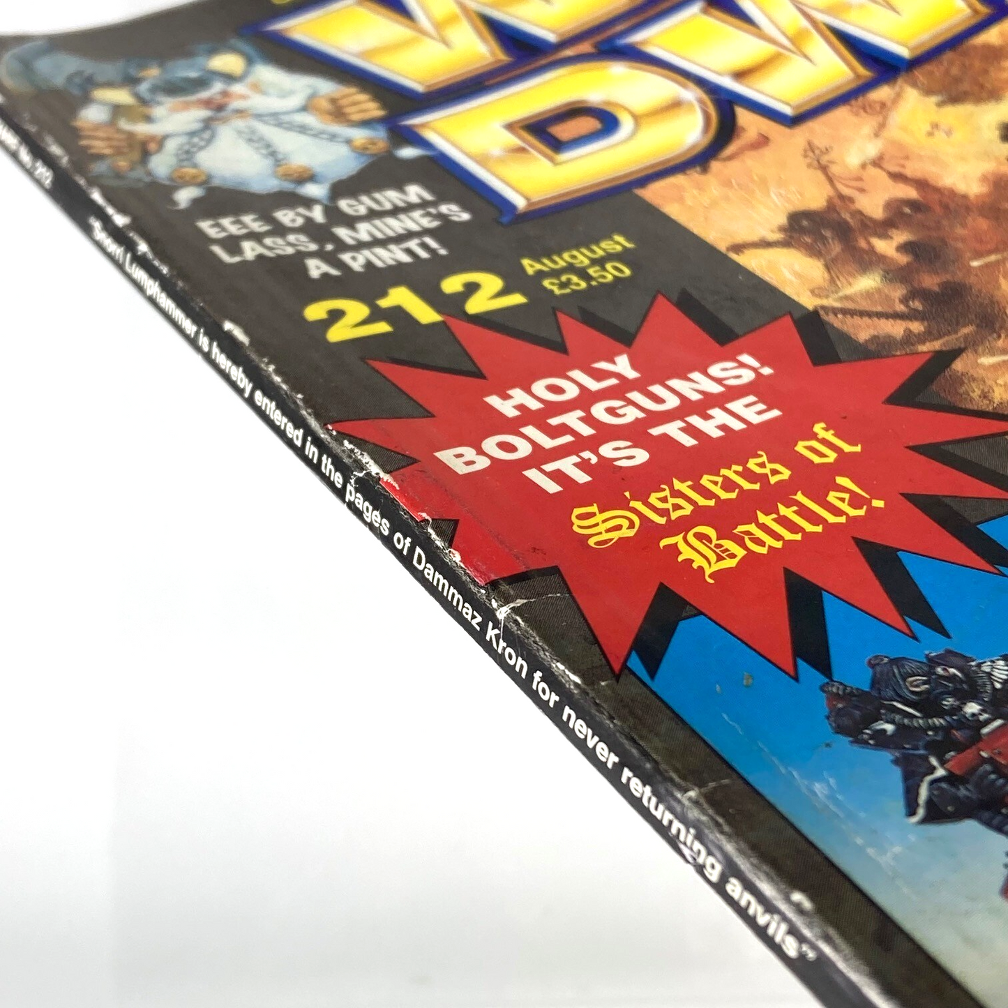 White Dwarf 212 Magazine Games Workshop Warhammer Fantasy 40,000 40K M1554