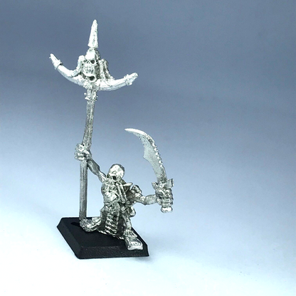 Forest Goblin Standard Bearer Dated 1992 Orcs & Goblins Warhammer Fantasy X5133