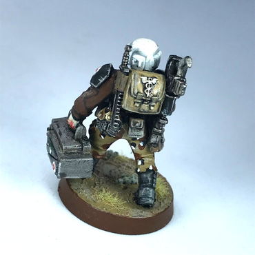 Astra Militarum Company HQ Medic - Painted - Warhammer 40K Games Workshop X12483