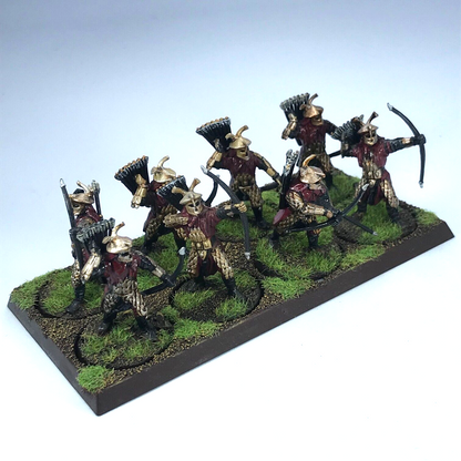 Easterling Archers & Tray LOTR - Warhammer / Lord of the Rings Painted C3883