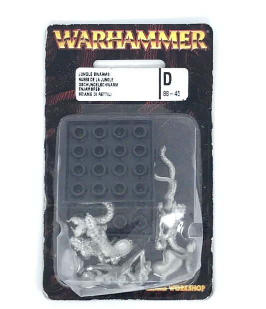 Classic Metal Jungle Swarm Lizardmen Blister - Warhammer Fantasy C1108