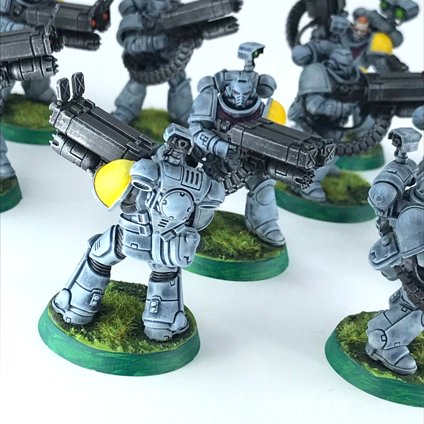 Desolation Squad x2 Space Wolves - Painted - Warhammer 40K Games Workshop C4490