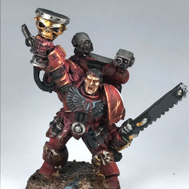 Space Marine Blood Angel Sanguinary Priest Painted - Warhammer 40K X9387