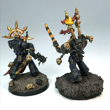 Chaos Space Marines Champions Painted - Warhammer 40K C490