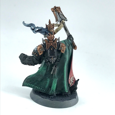 Dark Angels Interrogator-Chaplain Space Marines - Warhammer 40K Painted C2516