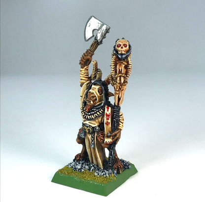 Shaman Beastmen - Classic Metal Painted Warhammer Fantasy Games Workshop C1072