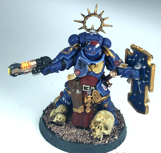 Primaris Space Marine Ultramarines Captain - Painted - Warhammer 40K C1860