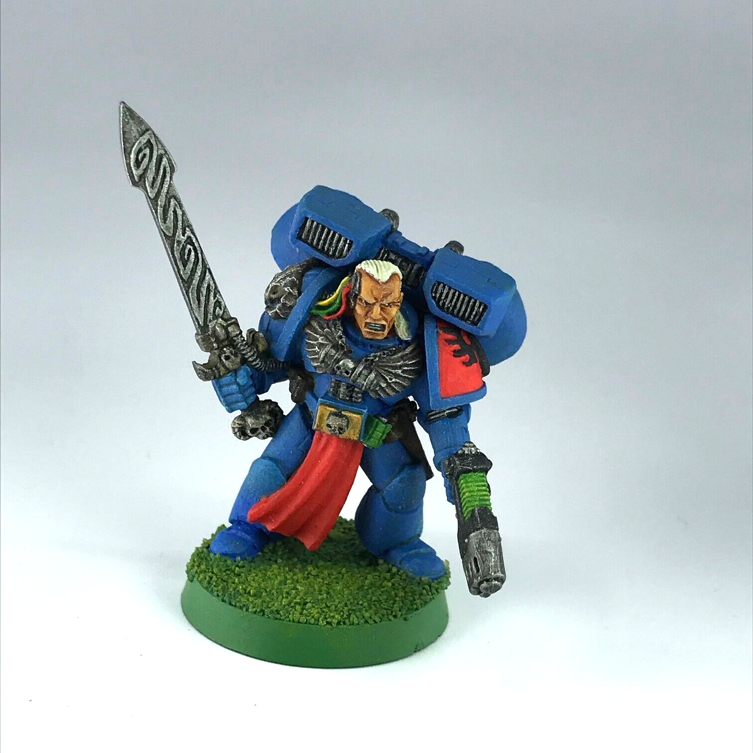 Blood angels librarian sergeant space marines warhammer 40k classic metal x11234