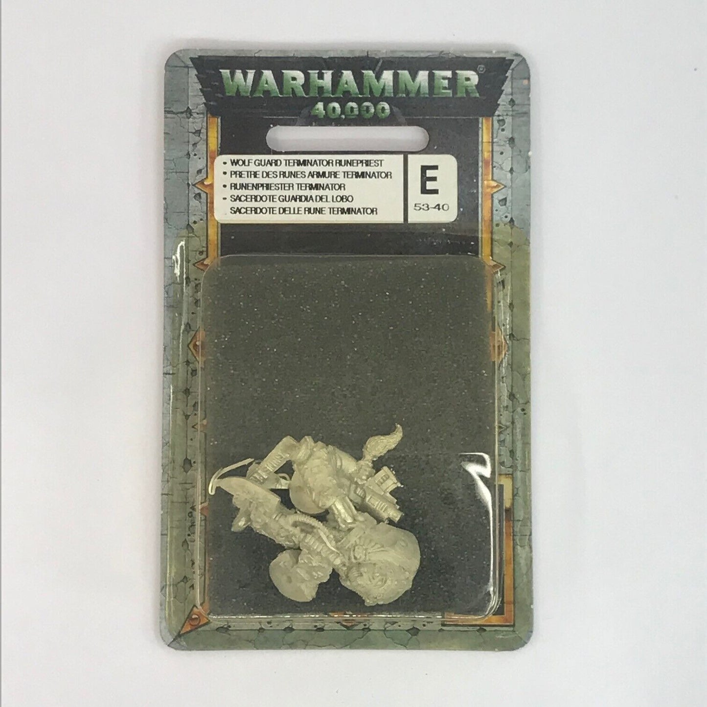 Wolf Guard Terminator Runepriest Space Wolves Blister - Warhammer 40K C208