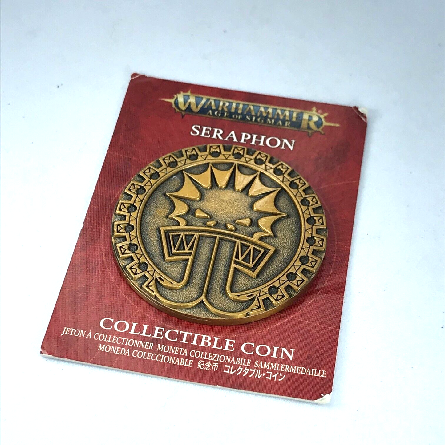 Seraphon Warhammer Fantasy Battle Age of Sigmar Collectible Coin GW X12225