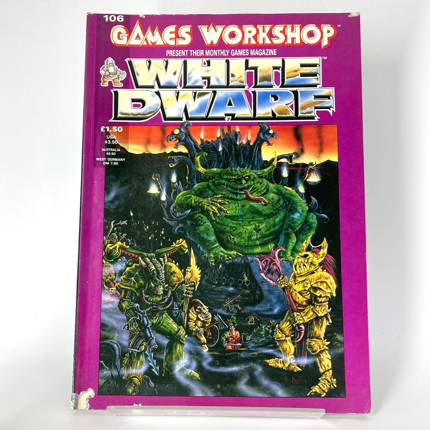 White Dwarf 106 Magazine Games Workshop Warhammer Fantasy 40,000 40K M1057