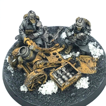 Death Korps of Krieg Mortar Team Astra Militarum - Warhammer 40K Painted C1114