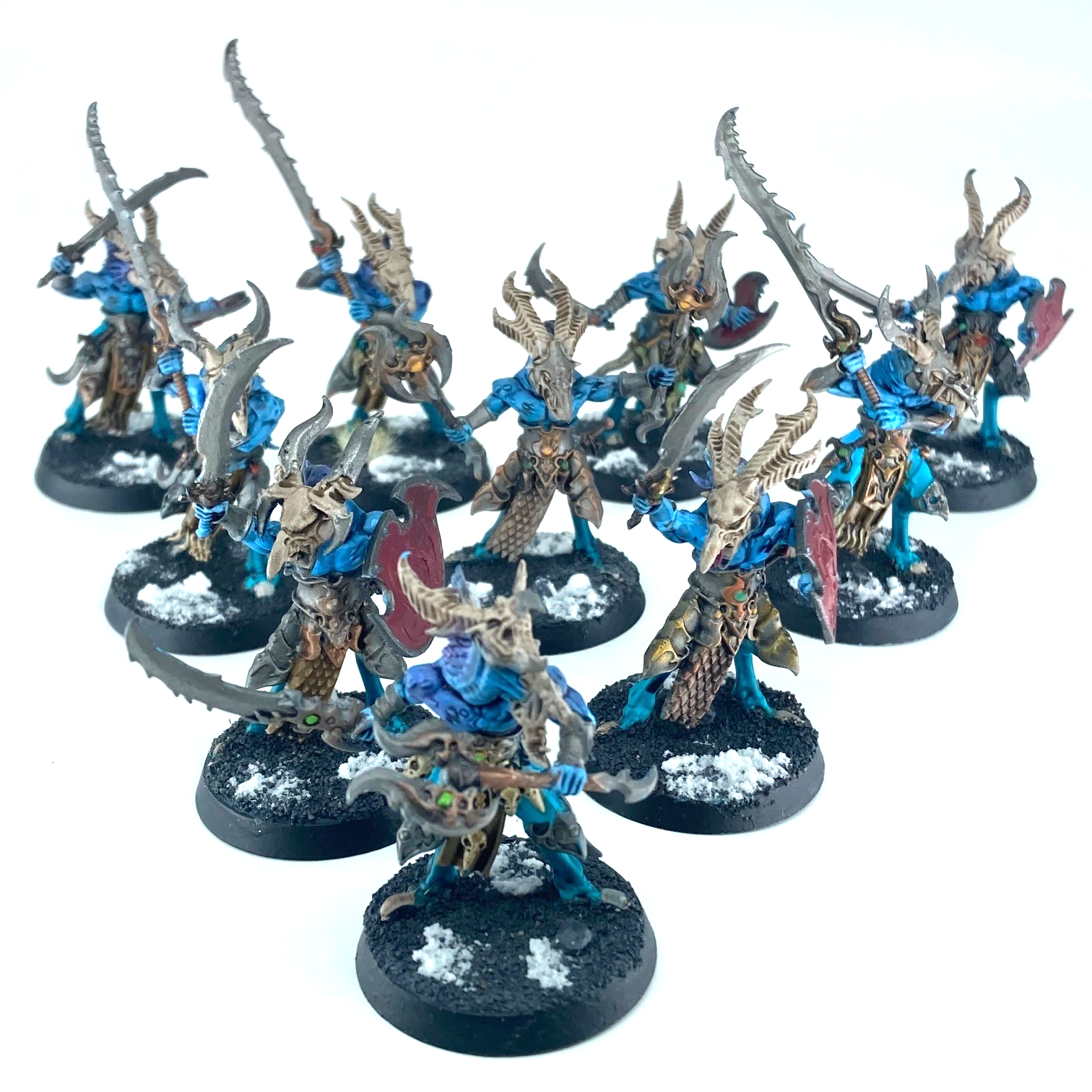 5 Tzaangors Warhammer Age Of Sigmar Disciples Of Tzeentch Arcanites 40K