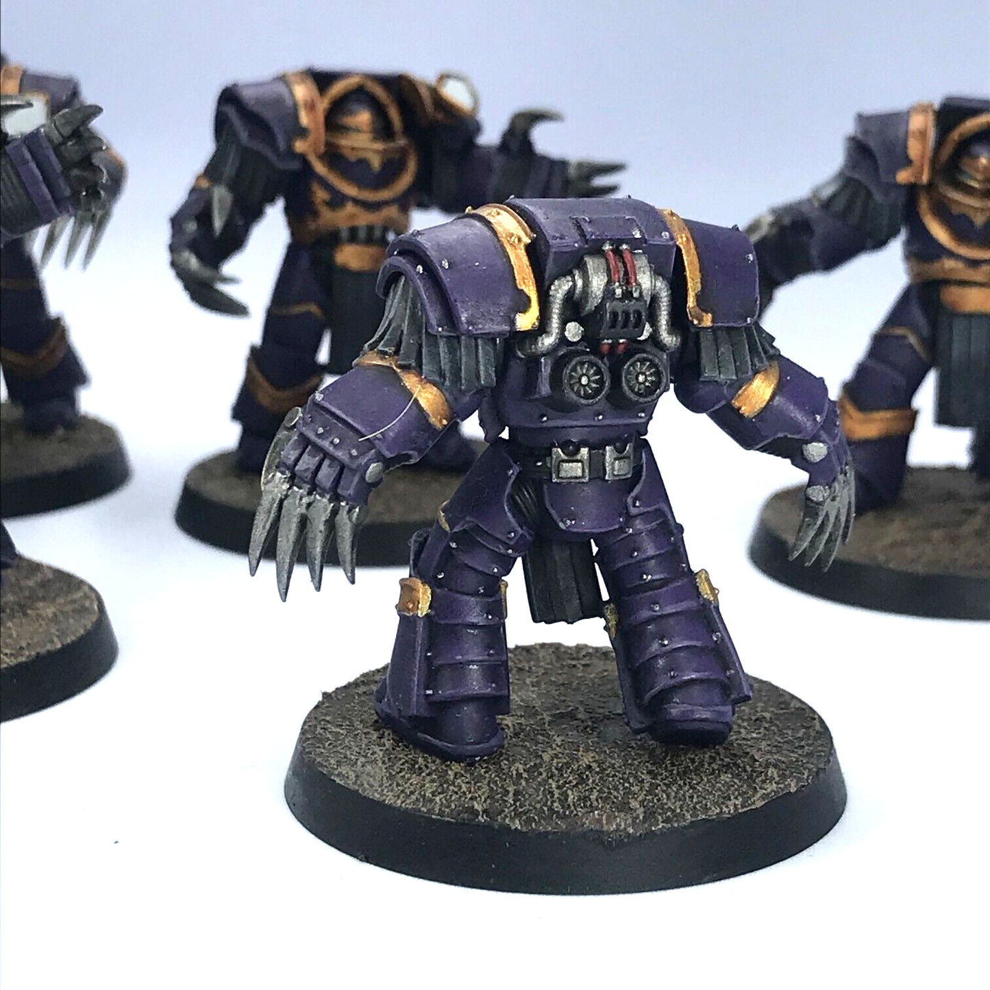 Legion Cataphractii Terminator Squad - Warhammmer Horus Heresy Painted C4193