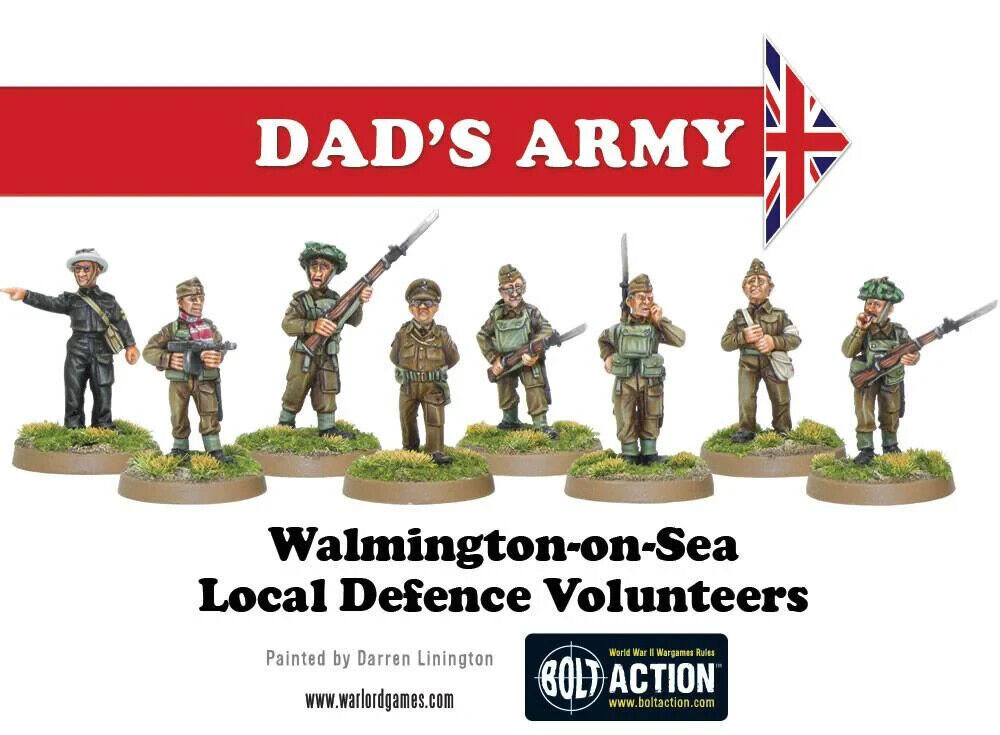 Dad's Army Home Guard Platoon - Warlord Games Bolt Action Miniatures