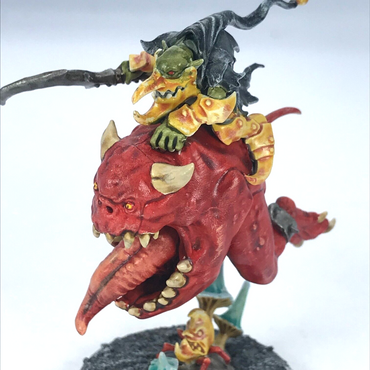 Loonboss on Giant Cave Squig Gloomspite Gits - Warhammer Age of Sigmar C3070