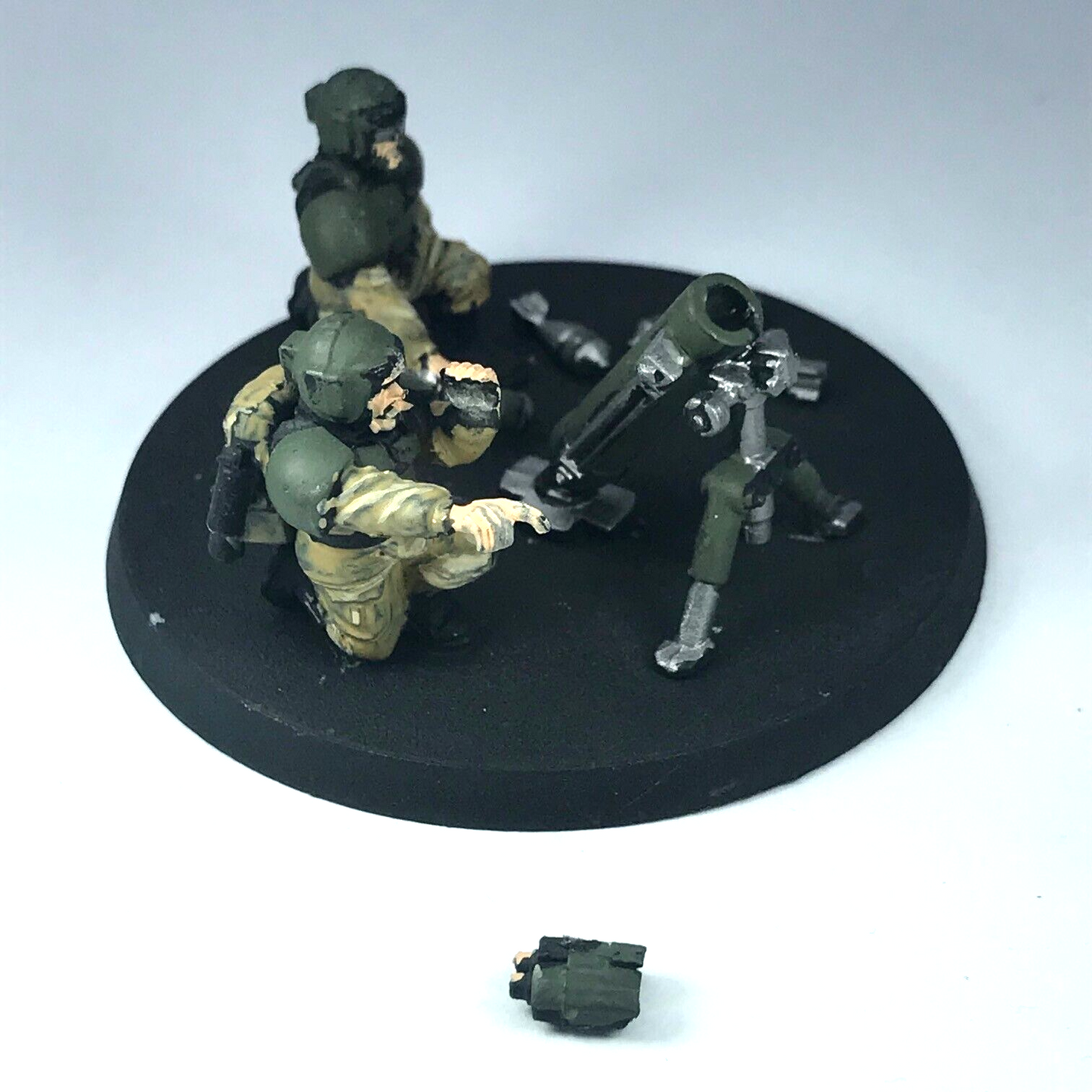 Cadian Mortar Team Imperial Guard - Painted - Warhammer 40K C3480