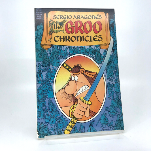 The Groo Chronicles Book 1 Sergio Aragones - Vintage Comic D458