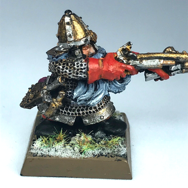 Metal Classic Dwarf Thunderer Champion - Painted - Warhammer Fantasy X10573