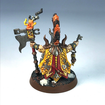 Auric Runefather Fyreslayer Dwarfs - Warhammer Age of Sigmar Painted X5383