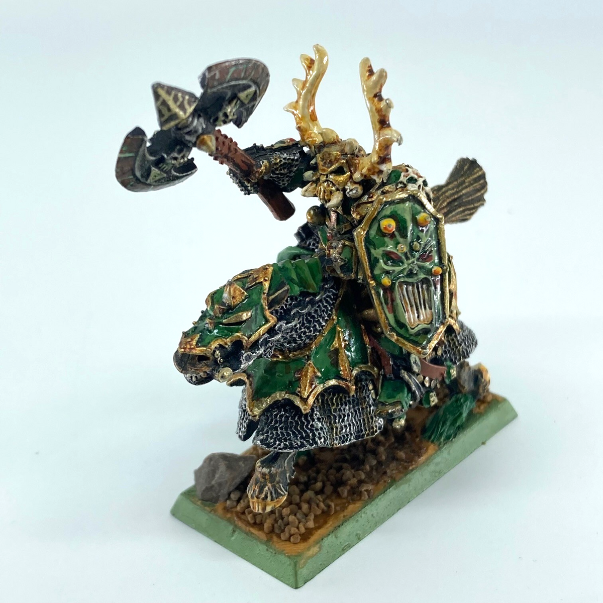 Chaos Lord Of Nurgle - Warriors of Chaos - Painted Warhammer Fantasy M