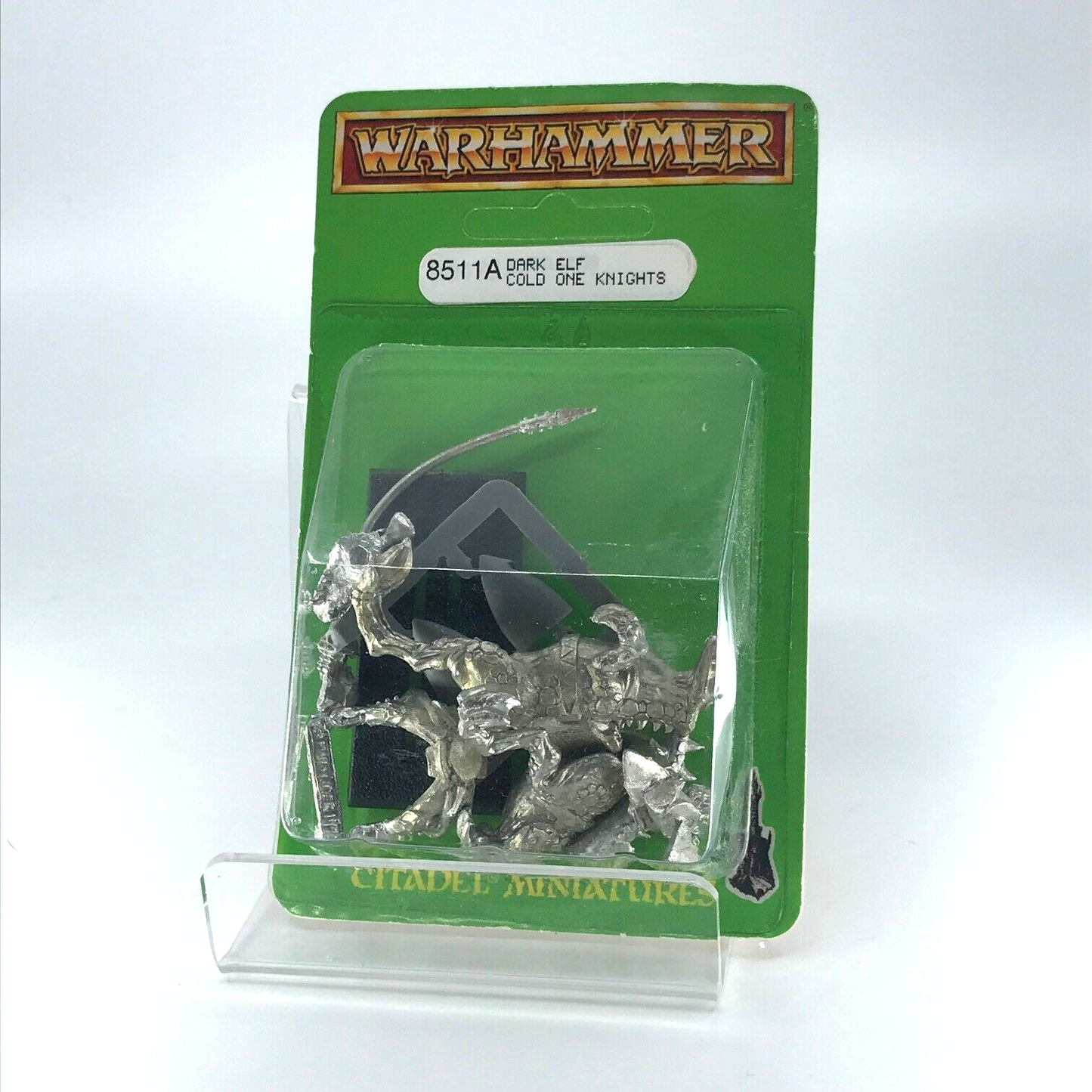 Dark Elf Cold One Knight Blister - Citadel Warhammer Fantasy Metal C2749