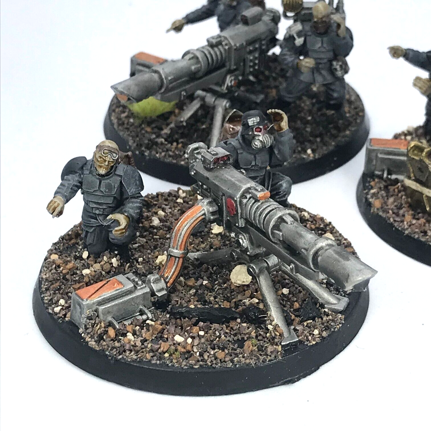 Genestealer Cults Brood Brothers Lascannon Squad - Painted - Warhammer 40K C3060