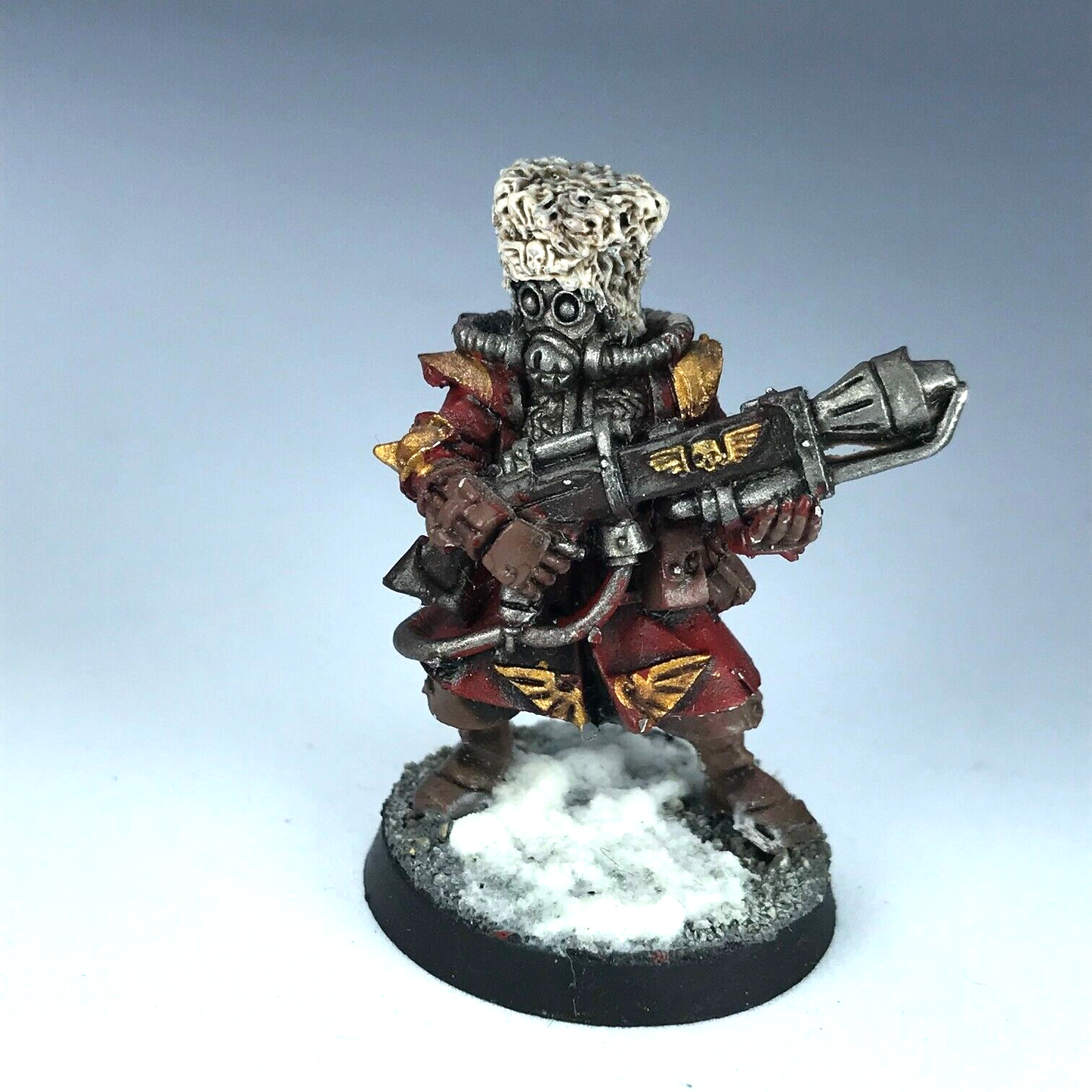 Metal Vostroyan Guard Flamethrower Imperial Guard - Warhammer 40K X12650