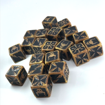 Chaos Space Marine Dice OOP Official Warhammer 40K Games Workshop X1118