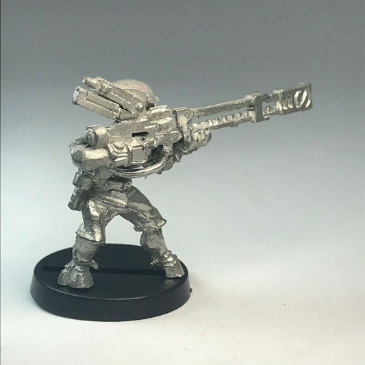 Metal Tau Pathfinder with Rail Gun - Warhammer 40K X8013