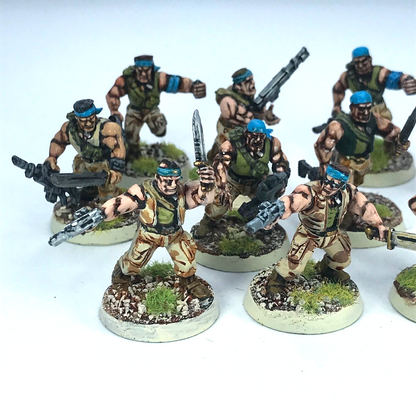 Imperial Guard Catachan Section Squad  - Painted - Warhammer 40K C1956