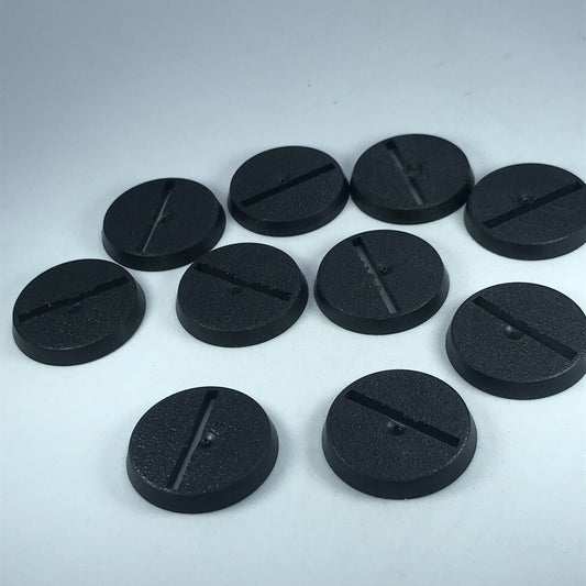 Original GW Dated 2005 25mm Round Bases Slotta - Warhammer Games Workshop X10273