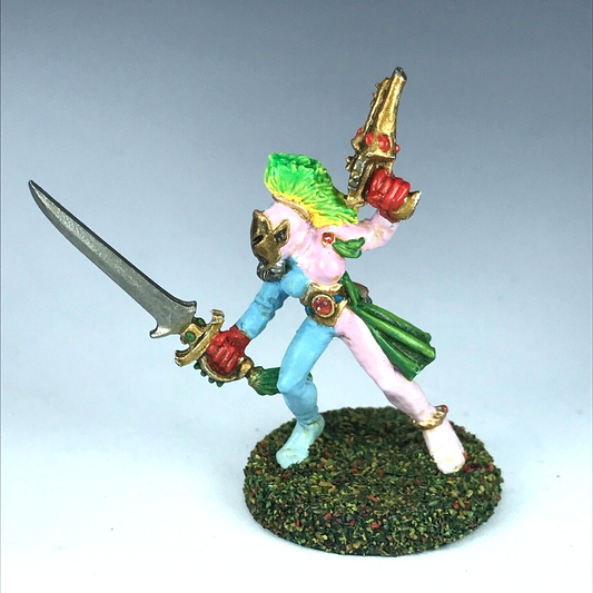 Classic Metal Eldar Harlequin Troupe Aeldari - Painted - Warhammer 40K X11911