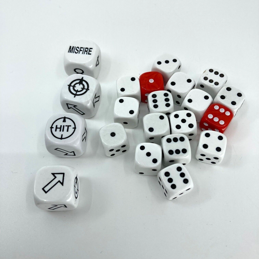 Official Playing Dice Set - 2nd Edition - Warhammer 40K Games Workshop X4747