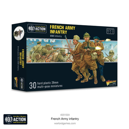 French Army Infantry - Warlord Games Bolt Action Miniatures