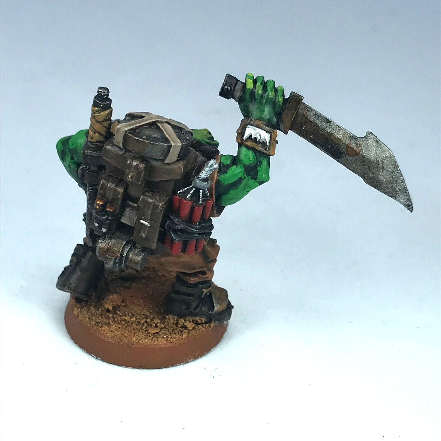 Metal Space Ork Orks Kommando - Painted - Warhammer 40K X3506