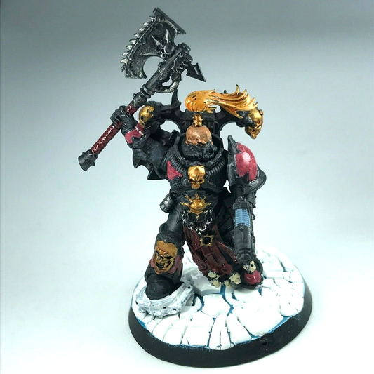 Chaos Space Marine Champion - Painted - Warhammer 40K X3409