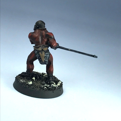 Uruk Hai Beserker Warrior - LOTR Warhammer / Lord of the Rings Painted X10009