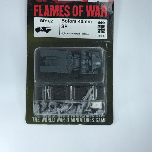 British Bofors 40mm Light Anti Aircraft Platoon Blister - Flames of War C1673