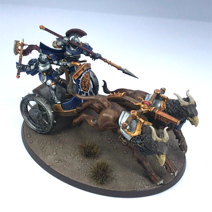 Stormcast Eternals Stormstrike Chariot - Painted - Warhammer Age of Sigmar