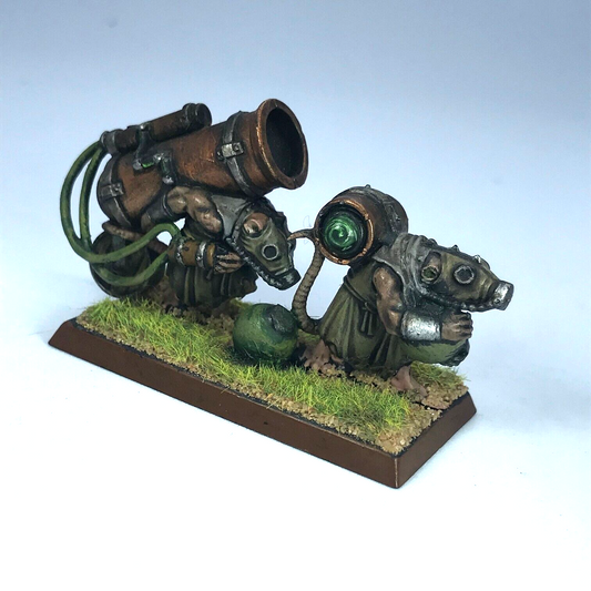 Skaven Poisoned Wind Mortar - Warhammer Fantasy Painted Games Workshop X5519