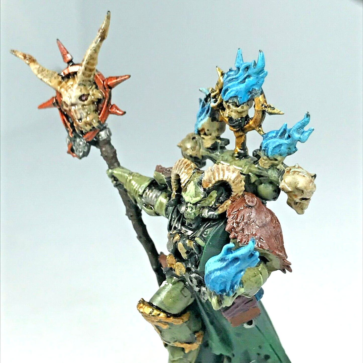 Chaos Space Marine Sorcerer - Painted - Warhammer 40K C2473