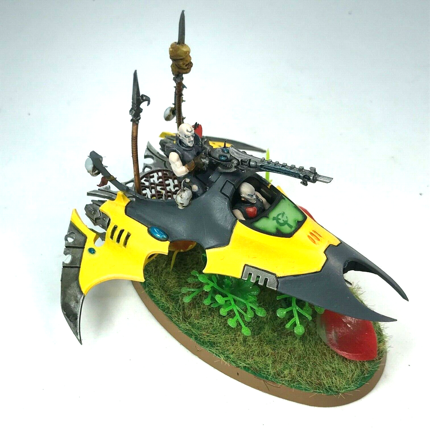 Drukhari Dark Eldar Venom Skycraft Flyer - Painted - Warhammer 40K BOX94