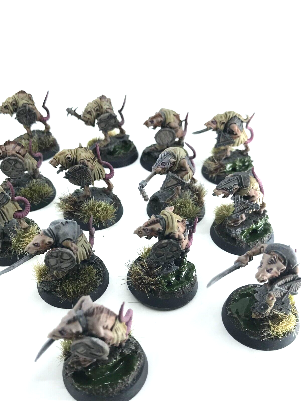 Skaven Clanrats - Warhammer Fantasy Games Workshop Painted C4914