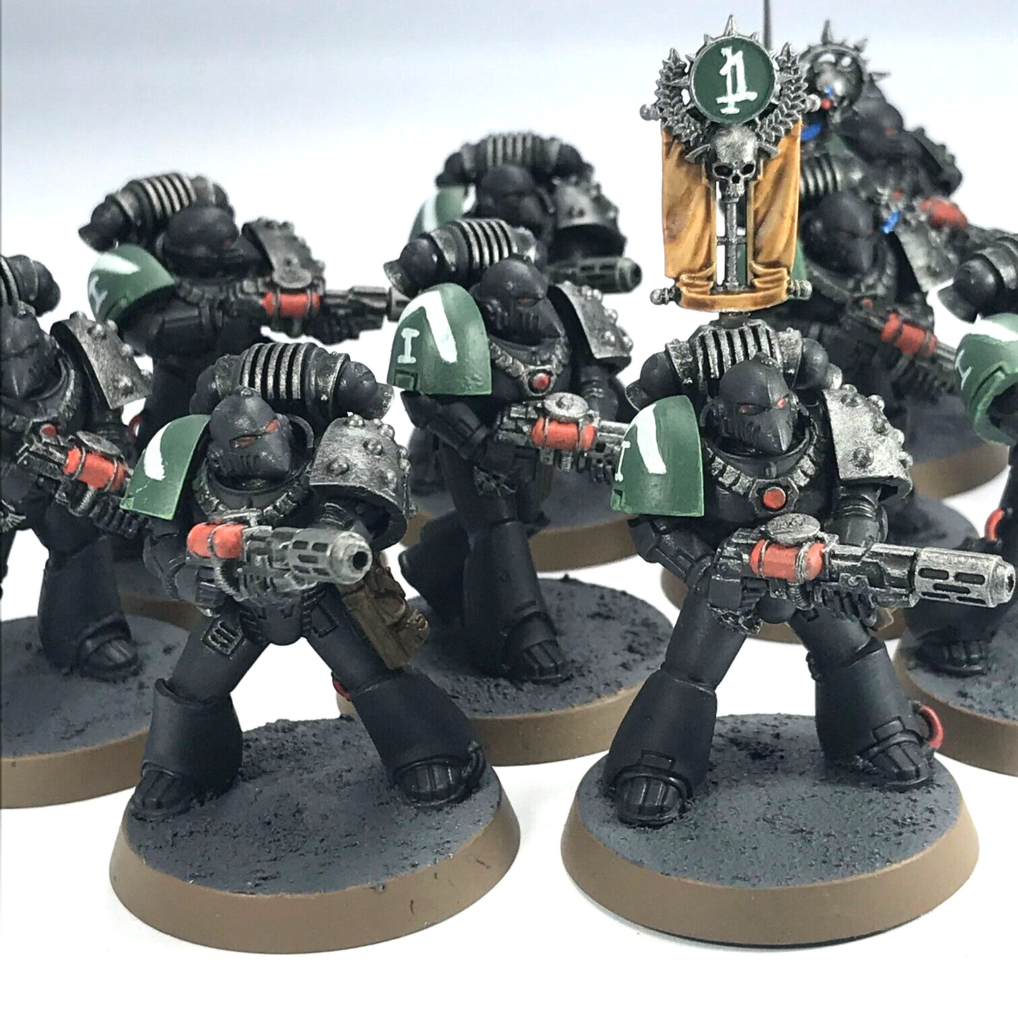 Support Squad Space Marine Horus Heresy - Painted - Warhammer 30K 40K C493