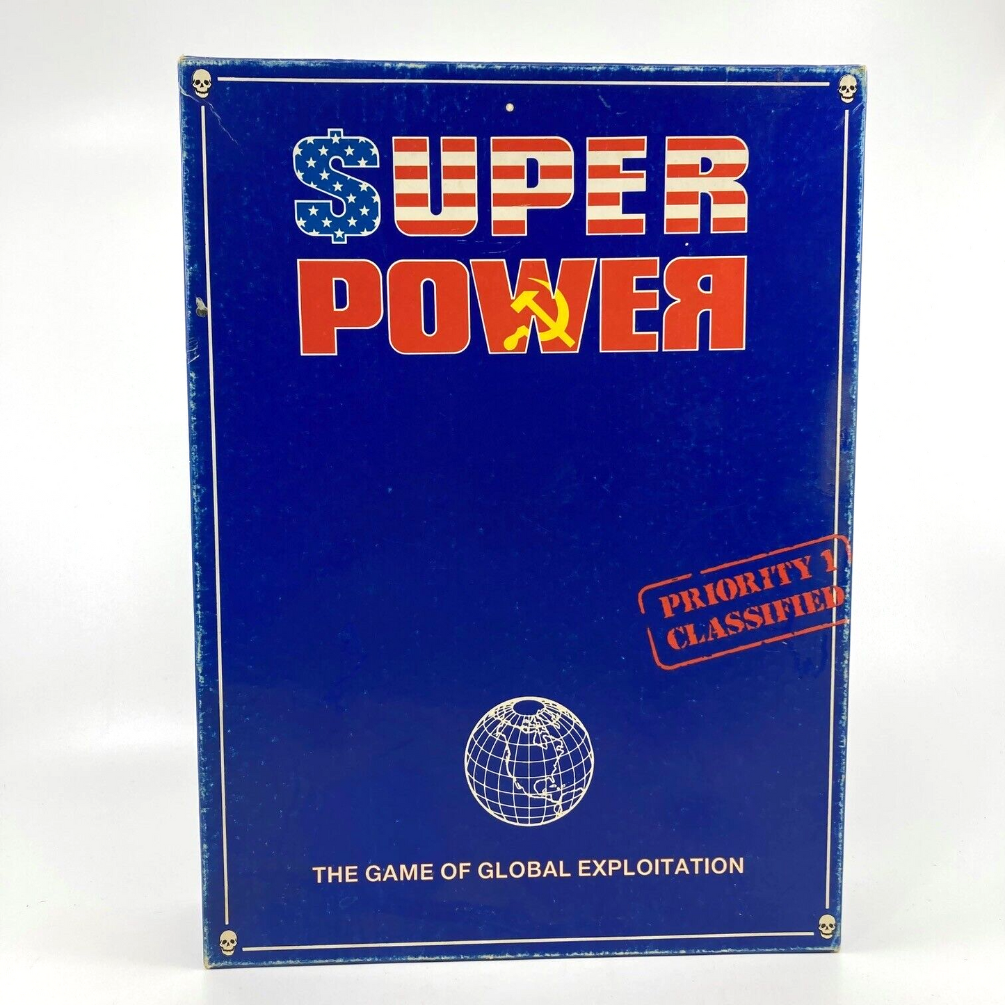 Super Power Boards Game - Games Workshop - Unsure if Complete W139