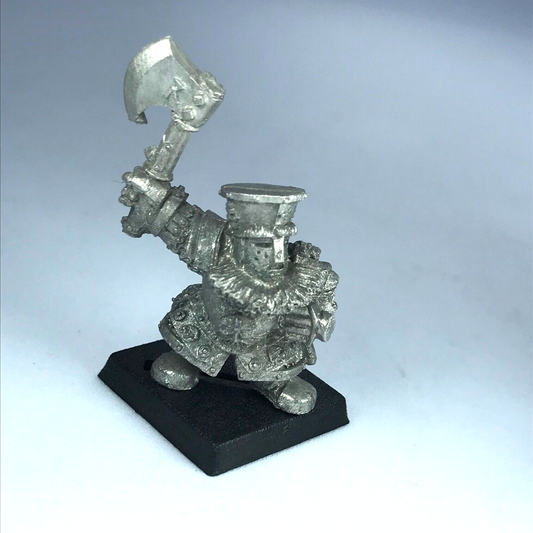 Classic Metal Dwarf Iron Breaker Warrior - Citadel Warhammer Fantasy GW X13146