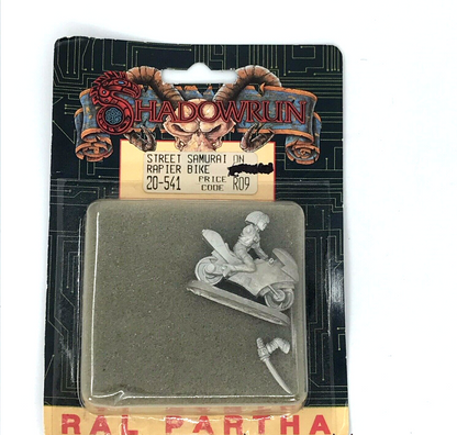 Ral Partha Street Samurai Rapier Bike - Shadow Run Ral Partha - Blister C311